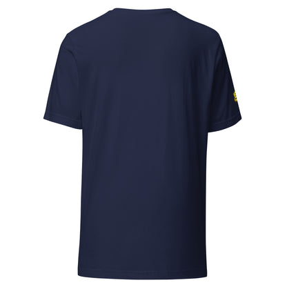 Banana Crow The Original recycled graphic t-shirt in Navy back view