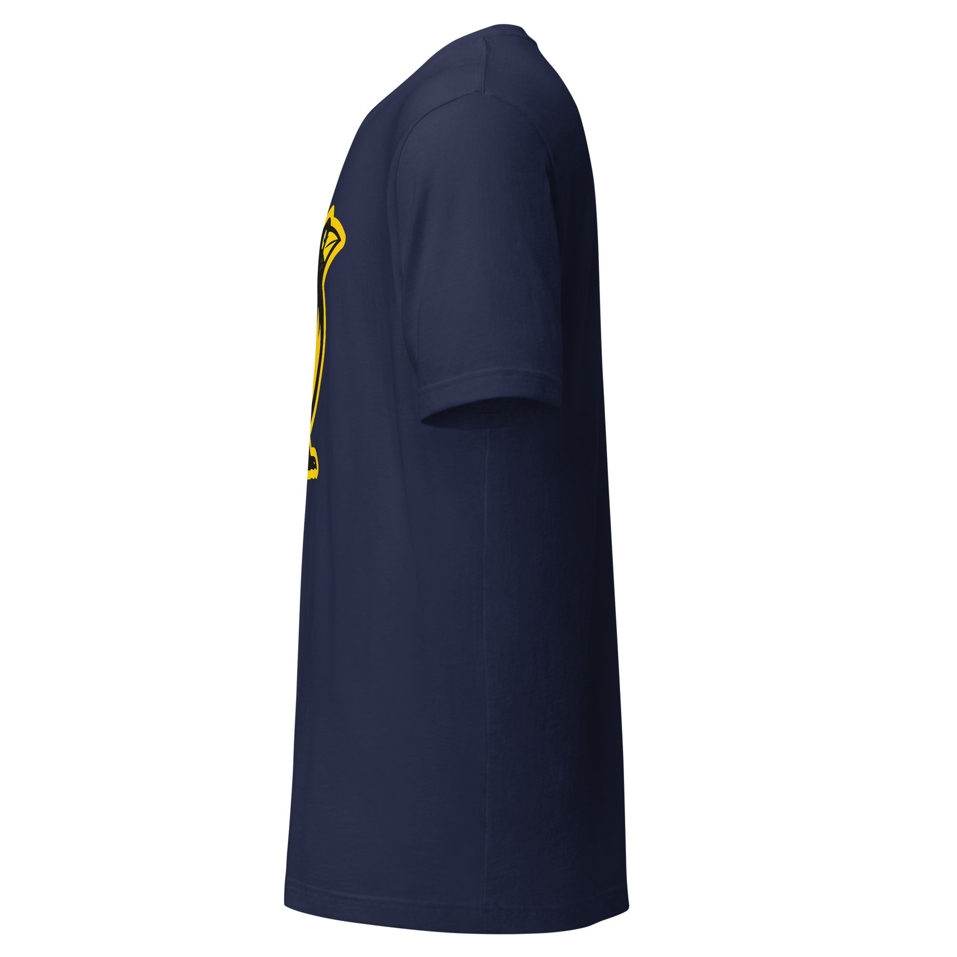 Banana Crow The Original recycled graphic t-shirt in Navy side view