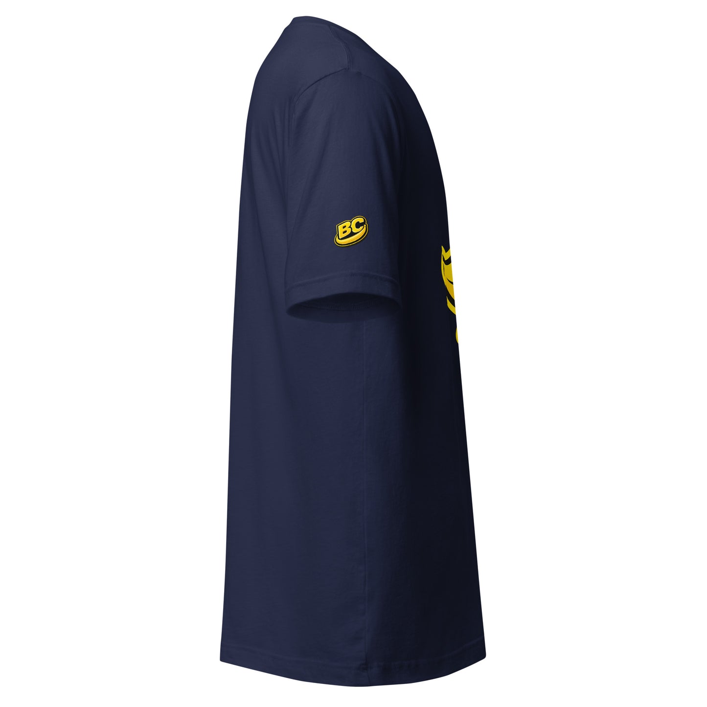 Banana Crow The Original recycled graphic t-shirt in Navy side view